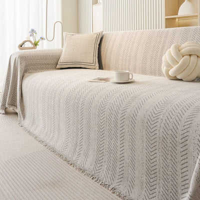 Sofa Cover Soft Chenille Scratch-Resistant Washable