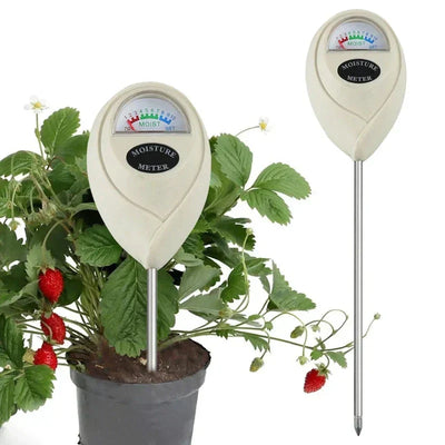 Soil Moisture Meter Battery-Free 10-Step Scale Stainless Steel Probe