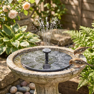 Solar Fountain Pump Solar-Powered Floating Interchangeable Spray Heads