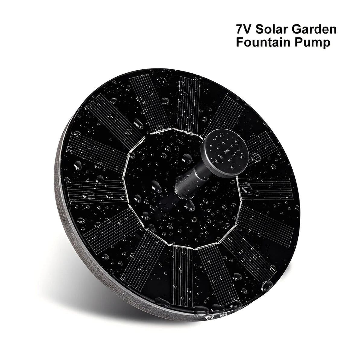 Solar Fountain Pump Solar-Powered Floating Interchangeable Spray Heads