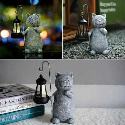 Solar Garden Light Warm White LED Weatherproof Resin