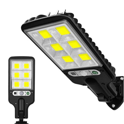 Solar LED Floodlight Motion-Activated Weatherproof