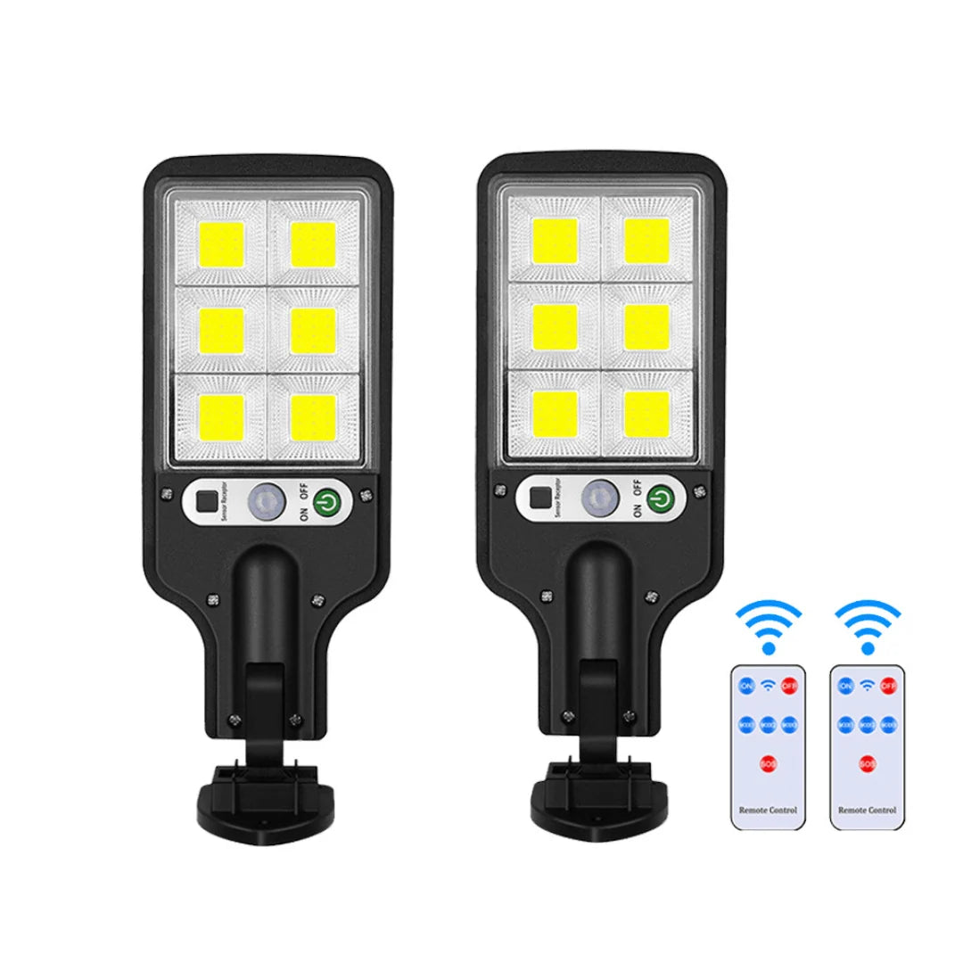 Solar LED Floodlight Motion-Activated Weatherproof