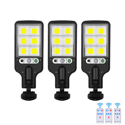 Solar LED Floodlight Motion-Activated Weatherproof