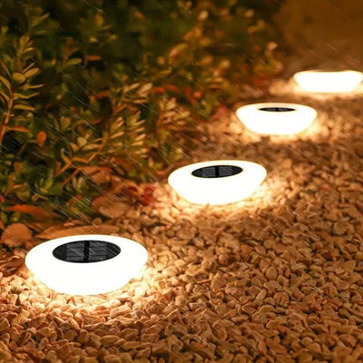 Solar Pathway Lights Dusk-to-Dawn IP65 Set of 4