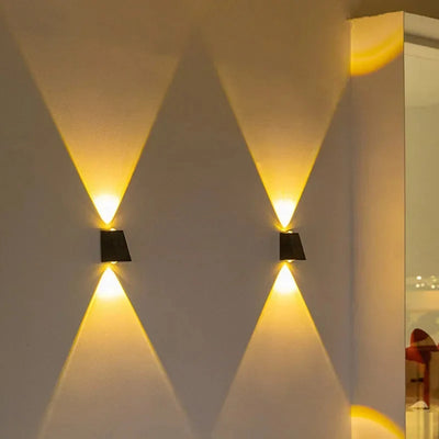 Solar Wall Light Automatic Weatherproof IP65