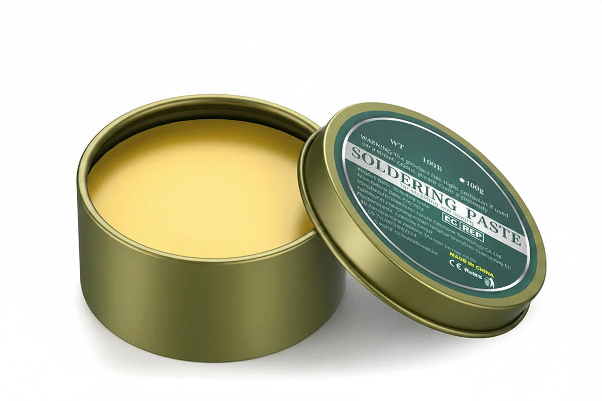 Soldering Flux Paste Lead-Free Even Solder Flow Iron Box