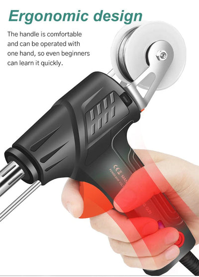 Soldering Gun 20-Second Heat Ceramic Core & Wire Cutter