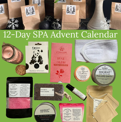 Spa Advent Calendar 12-Day Soy Candle & Bath Salts