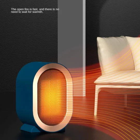 Space Heater Compact Portable Adjustable Quiet Fan