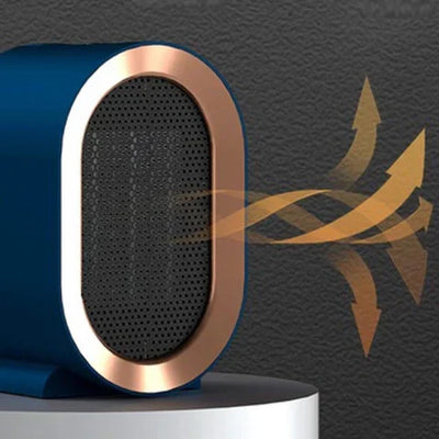 Space Heater Compact Portable Adjustable Quiet Fan