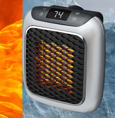 Space Heater Portable 800W Adjustable Timer Tip-Over & Overheat Protection