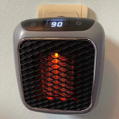 Space Heater Portable 800W Adjustable Timer Tip-Over & Overheat Protection