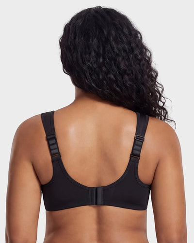 Sports Bra High-Impact Outside-Wire Support Breathable Mesh