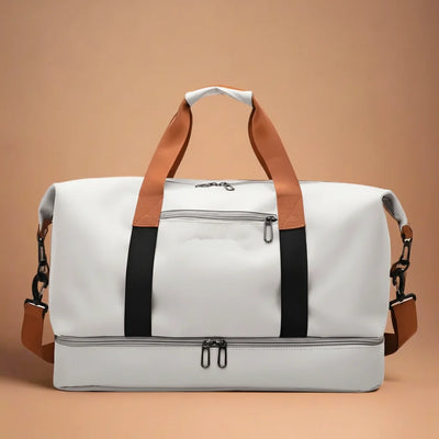 Sports & Travel Bag Waterproof Wet-Dry Shoe Compartment