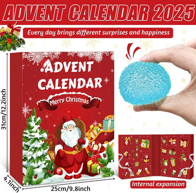 Squishy Toy Advent Calendar 24 Washable Toys