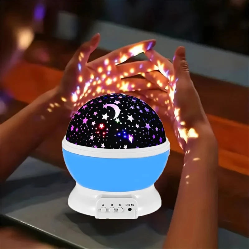 Starry Sky Projector Rotating 12 Color Modes