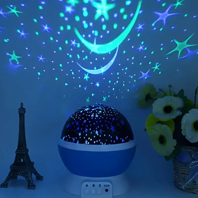 Starry Sky Projector Rotating 12 Color Modes