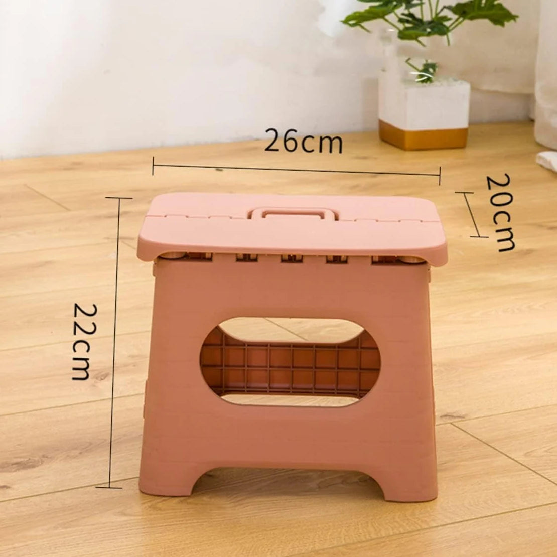 Step Stool Foldable 300 lb Capacity With Carry Handle