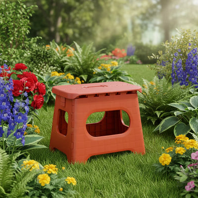 Step Stool Foldable 300 lb Capacity With Carry Handle