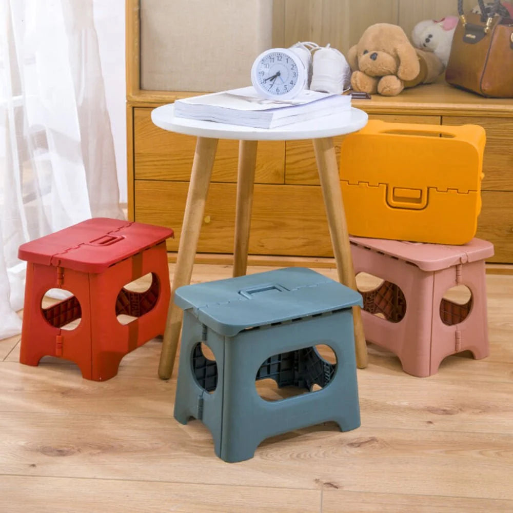 Step Stool Foldable 300 lb Capacity With Carry Handle
