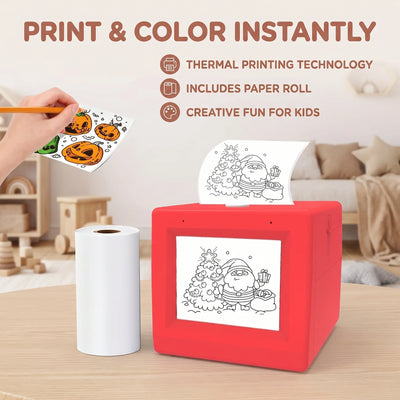 Sticker Printer AI Voice-Activated Inkless Thermal મિini