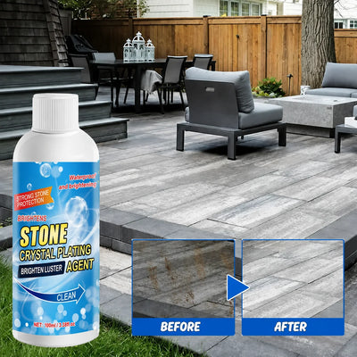 Stone & Tile Brightener & Sealer Restores Color Water-Repellent