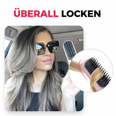 Straightening Brush Cordless & Rechargeable Travel-Friendly