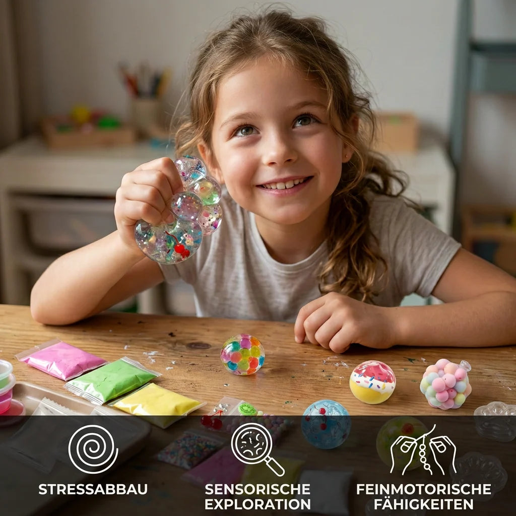 Stress Ball Kit DIY Sensory Craft for Kids