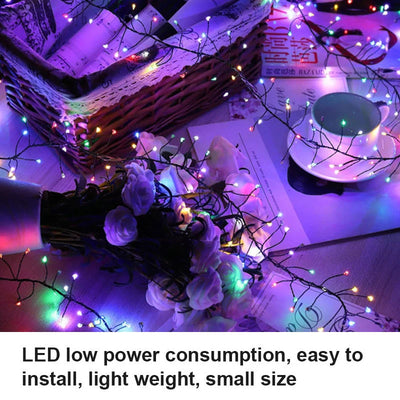 String Lights Copper Wire Warm LED Battery-Powered & Waterproof
