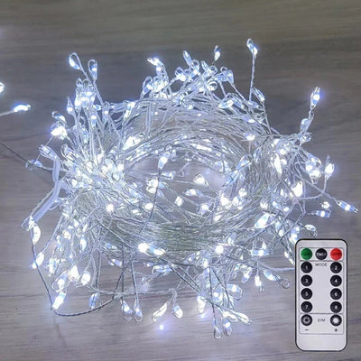 String Lights Copper Wire Warm LED Battery-Powered & Waterproof
