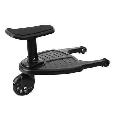 Stroller Board Tool-Free Quick Attach Non-Slip 360° Swivel Wheel