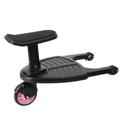 Stroller Board Tool-Free Quick Attach Non-Slip 360° Swivel Wheel