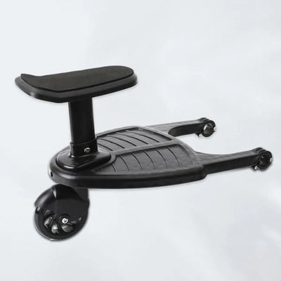 Stroller Board Tool-Free Quick Attach Non-Slip 360° Swivel Wheel