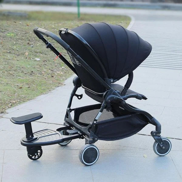 Stroller Board Tool-Free Quick Attach Non-Slip 360° Swivel Wheel