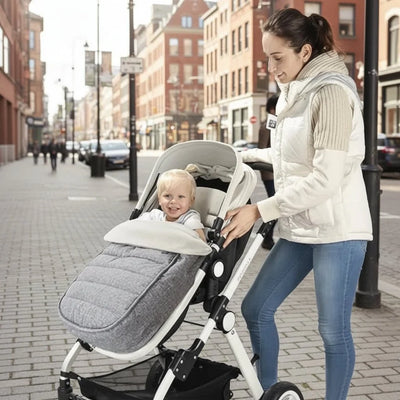 Stroller Footmuff Universal Fit Weather-Resistant Soft Lining