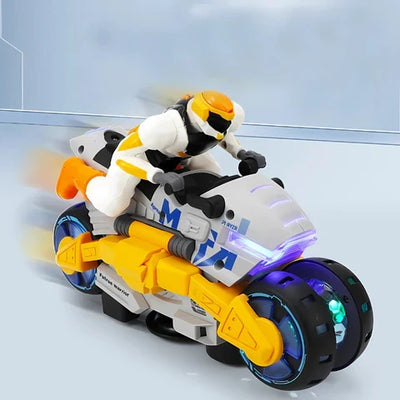 Stunt Bike Transforming Two-in-One Battery Operated Indoor & Outdoor