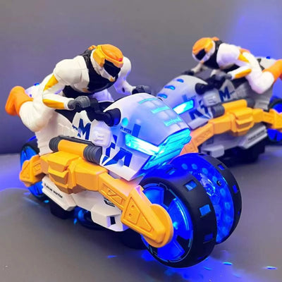 Stunt Bike Transforming Two-in-One Battery Operated Indoor & Outdoor