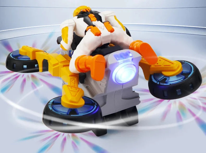 Stunt Bike Transforming Two-in-One Battery Operated Indoor & Outdoor