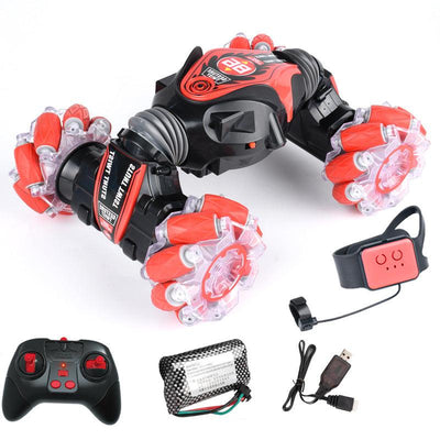 Stunt Car Hand Gesture Control & Remote 360 Spins