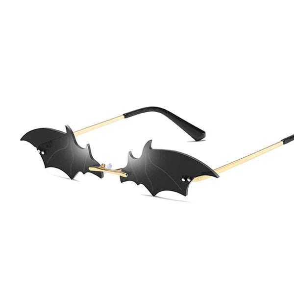 Sunglasses Bat-Wing Gothic Non-Slip Nose Pads