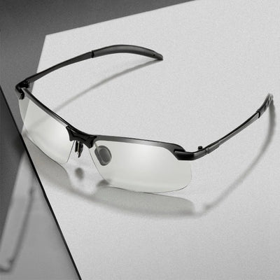 Sunglasses Photochromic & Polarized UV400 Aluminum-Magnesium Frame