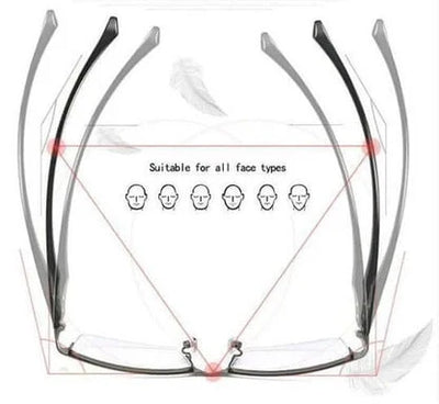 Sunglasses Progressive Lenses Adaptive Photochromic Anti-Glare