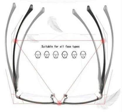 Sunglasses Progressive Lenses Adaptive Photochromic Anti-Glare