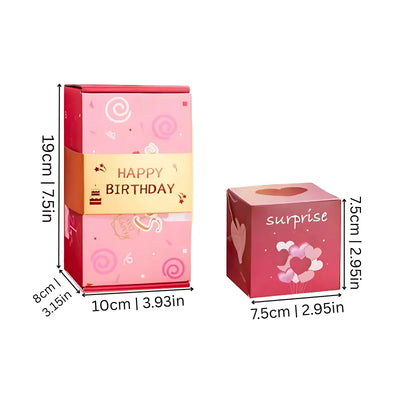 Surprise Gift Box Paper Pop-Up Set of 10
