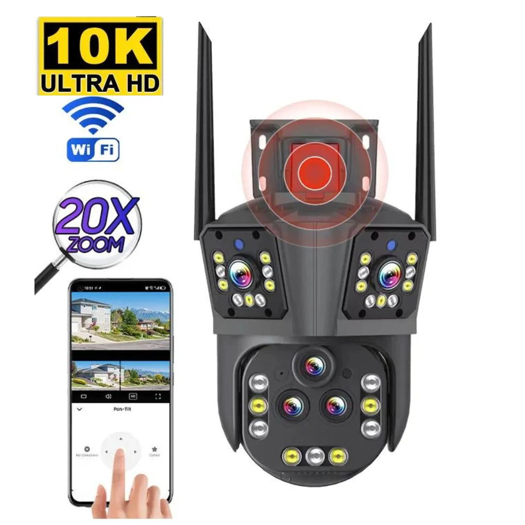 Surveillance Camera Multi-Lens 20x Optical Zoom Auto-Tracking