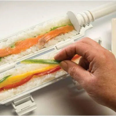 Sushi Maker Two-Part Mold For Uniform Rolls