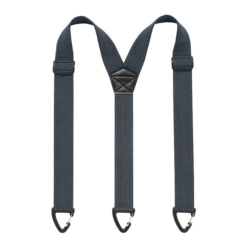 Suspenders Belt Loop Hooks Adjustable Elastic Straps