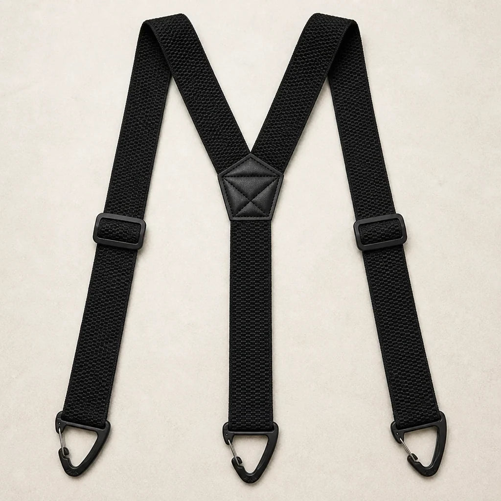 Suspenders Belt Loop Hooks Adjustable Elastic Straps