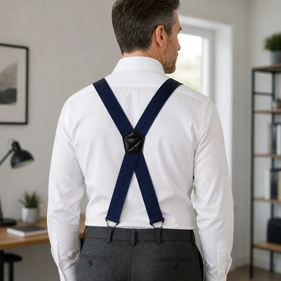 Suspenders Belt Loop Hooks Adjustable Elastic Straps